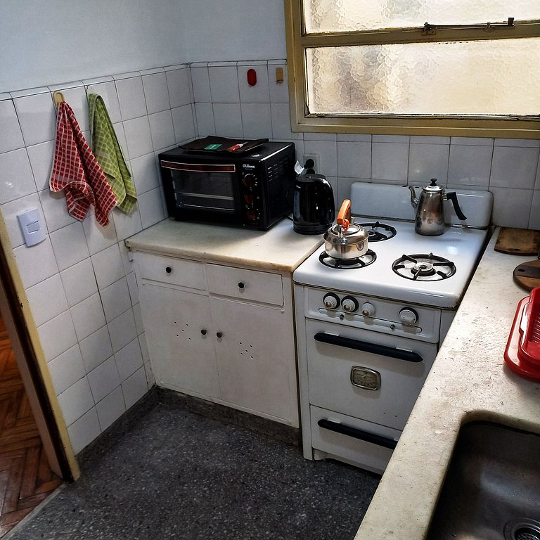 Apartamento 1Quarto na área da faculdade de medicina